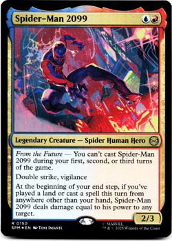 Spider-Man 2099 (FOIL) - [Marvel's Spider-Man] MTG NM/M 💧🔥 - Image 3