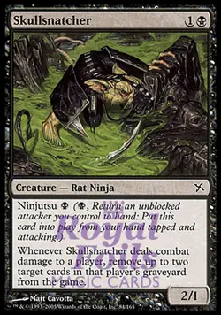 Skullsnatcher 1x FOIL BOK MTG Betrayers Kamigawa Common VF black - Image 1