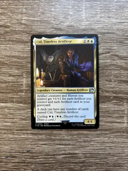Cid, Timeless Artificer (0420) Final Fantasy Regular MTG - Image 1
