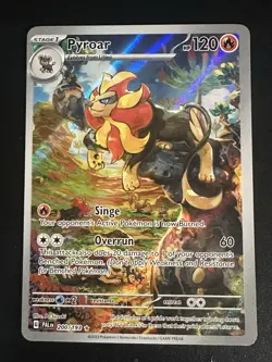 Pyroar 200/193 Pokemon Paldea Evolved Illustration Rare Full Art Holo NM - Image 1