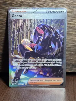 Geeta - 226/197 Special Illustration Rare Obsidian Flames 2023 Pokemon TCG NM - Image 1