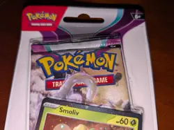 Pokemon TCG Paldea Evolved Checklane Blister Smoliv FACTORY SEALED - Image 2
