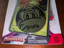 Pokemon TCG Paldea Evolved Checklane Blister Smoliv FACTORY SEALED - Image 3