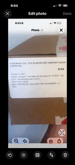 Pokemon Sword & Shield Fusion Strike 144 Sleeved Booster Factory Sealed Case - Image 1