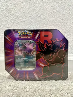 Pokemon TCG Team Rocket Nidoking Tin - Sealed Brand New - Image 1