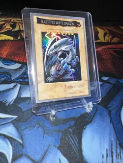 Yugioh Season Zero Bandai Blue-Eyes White Dragon 118 English Japanese Super Rare - Image 1