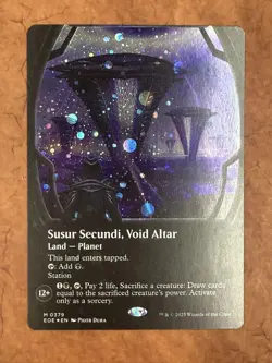 YuGiOh Voids Altar Susur Sekundi English Galaxy Foil Near - Image 1