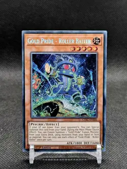 Yugioh | Secret Rare 1st Edition NM | Gold Pride - Roller Baller - CYAC-EN086 - Image 1
