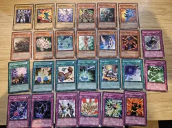 26 ELEMENTAL ENERGY common yugioh card set - EEN yu-gi-oh cards - Image 1