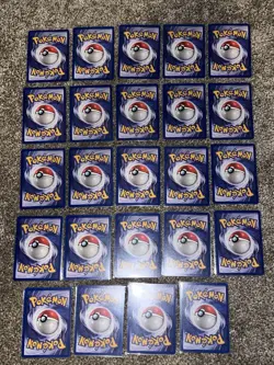 Pokemon 1st Edition Team Rocket Complete 24 Card Common Lot NM - Image 3
