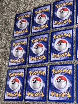 Pokemon 1st Edition Team Rocket Complete 24 Card Common Lot NM - Image 4