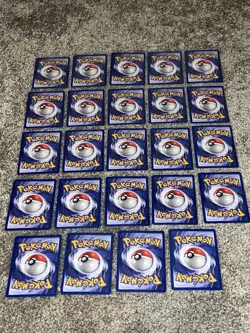Pokemon 1st Edition Team Rocket Complete 24 Card Common Lot NM - Image 5