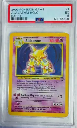 Pokemon TCG Base, Base 2, Expedition: Alakazam Kadabra Abra 9 Card Lot - Image 4