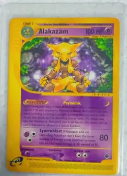Pokemon TCG Base, Base 2, Expedition: Alakazam Kadabra Abra 9 Card Lot - Image 5