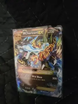 Pokemon Mega Charizard EX Card Wild Blaze 230 HP Holo Rare - Image 2