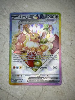Pokemon Prismatic Evolutions Super-Premium Collection Eevee EX Promo Card 174 NM - Image 2