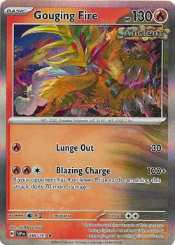 Pokemon TCG Card - Gouging Fire 038/191 Holo | Surging Sparks | NM/MINT! - Image 1