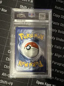 2016 Pokemon XY Evolutions Charizard Reverse Holo Card #11/108 PSA 8 - Image 2