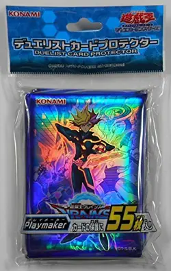 Limited YuGiOh OCG Playmaker Duelist Card Sleeve Protector 55pcs KONAMI JAPAN - Image 1