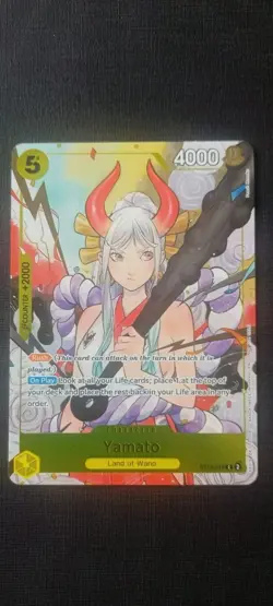 One Piece English Cards O Nami OP05-062 & Yamato ST13-016 Dash Pack Peach Mokoko - Image 4
