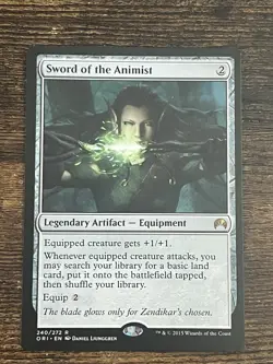 Sword of the Animist - Magic Origins (ORI) - EN 240/272 R - Image 1