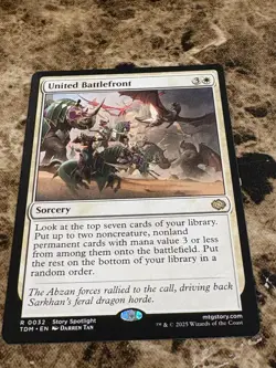 United Battlefront Tarkir: Dragonstorm Magic the Gathering MTG - Image 1
