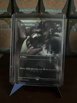 Jet Medallion (Borderless) Modern Horizons 3 Regular - Image 1