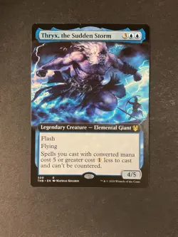 Thryx, the Sudden Storm - Extended Art - Theros Beyond Death - Magic - MTG - Image 1