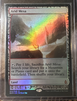 Magic the Gathering Foil ARID MESA Zendikar Expeditions MTG Mythic 24/45 - Image 1