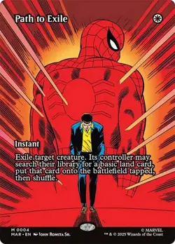 Path to Exile (Borderless) [Marvel's Spider-Man] MTG - Image 1