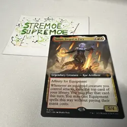 X1 Borderless non foil Nahiri, Forged in Fury from MAT - Image 1