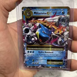 Pokemon Mega M Blastoise EX Holo Card 22/108 XY-Evolutions Ultra Rare LP 2016 - Image 1