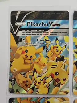 Pikachu V-Union Complete Set SWSH139 SWSH140 SWSH141 SWSH142 Pokemon Card - Image 2