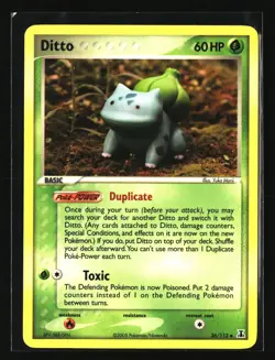 Pokemon DITTO 36/113 Bulbasaur (2005 Delta Species) LP/NM - Image 1