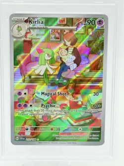 Pokemon PSA 9 MINT Kirlia 212/198 Scarlet & Violet Base Set Illustration Rare - Image 2