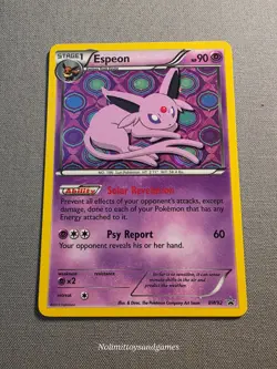 Pokemon Espeon BW92 Holo Black Star Promo Black & White Promo Free Shipping - Image 1