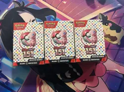 3x Pokemon TCG Scarlet & Violet 151 Booster Bundle Brand New Factory Sealed - Image 2
