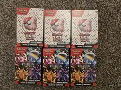 Pokemon TCG Scarlet and Violet 151/Paldean Fates Booster Bundle (x6) - Image 1