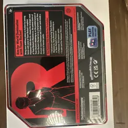 Pokemon TCG Team Rocket (Destined Rivals) Tin New & Factory SEALED Mewtwo - Image 2