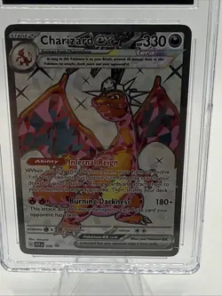 2023 Pokemon Charizard ex Holo #056 Promo Premium Collection - CGC 9.5 Mint+ - Image 2
