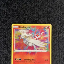 Reshiram 017/072 -- Pokemon TCG Shining Fates -- NM - Holo Amazing Rare - Image 2