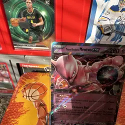 Team Rocket’s Mewtwo ex SVP 216 Pokemon Black Star Promo Destined Rivals Free Sh - Image 3