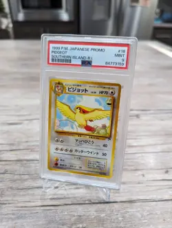 Pidgeot #18 Southern Island 1999 Pokemon Pocket Monsters Japanese Promo PSA 9 - Image 2