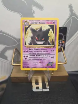 Pokemon TCG Gym Challenge Sabrina's Gengar 29/132 Non Holo - Image 1
