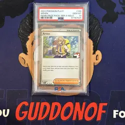 💎PSA 10 GEM MINT 2024 Pokemon Play! Prize Pack Series 4 ARVEN #166 Holo - Image 1