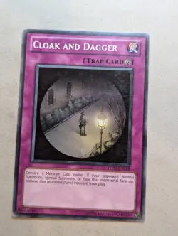 Yugioh Cloak and Dagger TU03-EN018 Common Unl Ed - LP - Image 1