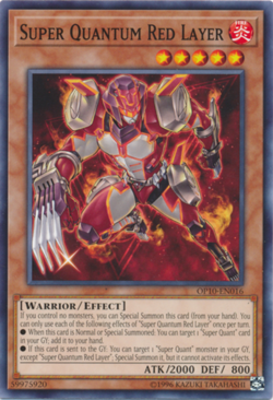 Yugioh! MP Super Quantum Red Layer - OP10-EN016 - Common - Unlimited Edition Mod - Image 1