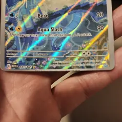 Pokemon Card 151 Dragonair Off Center Miscut Error - Image 3