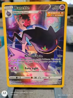 Banette TG07/TG30 Ultra Rare SWSH11: Lost Origin Trainer Gallery Pokemon Card - Image 1