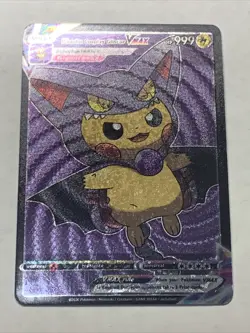 Pikachu Cosplay Gliscor Pokemon Custom ACG Goddess Card Holo Foil Anime Cute - Image 1